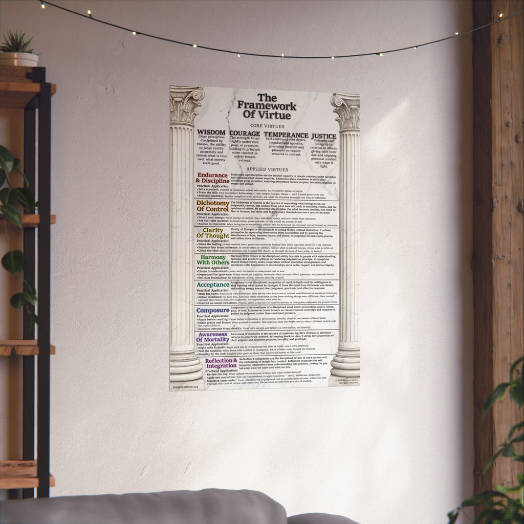 Framework of Virtue Poster