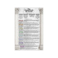 Framework of Virtue Wall Decal