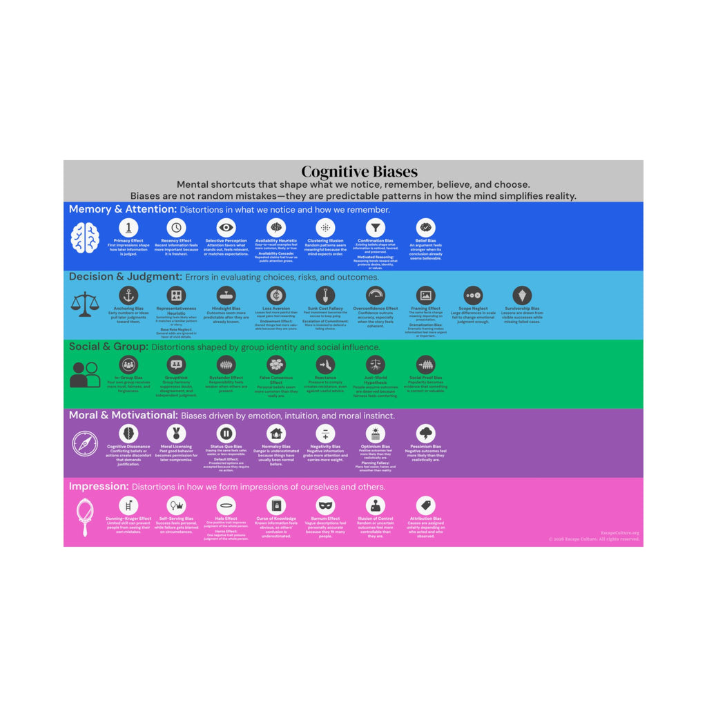 Cognitive Biases Poster